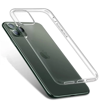 Prabanga Aišku, Minkštos TPU Case For iPhone 12 11 Pro Max 7 8 6 6s Plius 7Plus 8Plus X XS MAX XR SE 2020 Skaidrus Telefono dėklas