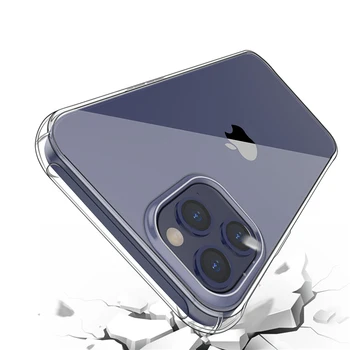 Prabanga atsparus smūgiams Silikoninis Atveju iPhone 11 12 Pro Max 12 Mini 7 8 6 Plus Atveju, 