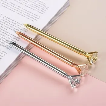 Prabanga Nešiojamų Didelis Kristalų Pen Diamond Tušinukai Raštinės Reikmenys Ballpen Home Office Mokykliniai Reikmenys Lašas Laivybos Didmeninės