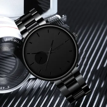 Prabangių Vyrų Verslo Laikrodžių Mados Juodas Diržas Karinės Žiūrėti Sportas Žiūrėti Vyrų Kvarcinis Laikrodis Relojes Hombre 2020 Reloj