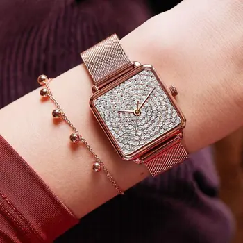 Prabangūs Kasdieniai Paprastų Moterų Žiūrėti Kvarcinis Analoginis Riešo Žiūrėti Moteriški Laikrodžiai Relogio Feminino Moterų Ponios Laikrodis Reloj Mujer