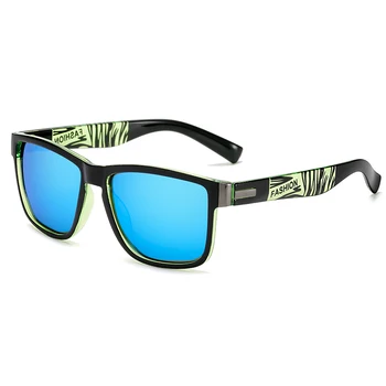 Prekės ženklo Dizainas Vyrų Poliarizuoti Akiniai nuo saulės Vyrų Kvadratinių Vairavimo Saulės Akiniai Vintage Veidrodis Danga Sunglass UV400 Atspalvių oculos de sol