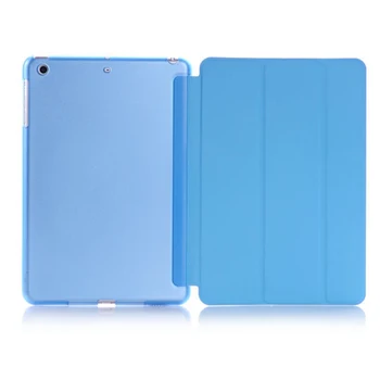 PU Odos Mini Padengti Atveju Originalus Dangtelis Stovi Ultra Plonas Smart Flip Case Cover Raštas Už iPad Mini 1 2 3