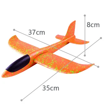 Putų Plokštumoje Mėtymo Sklandytuvas Žaislas Lėktuvas Inercinės Putų ELP Plaukioja Žaisliniai Plokštumoje Modelis Lauko Įdomus Sporto Lėktuvų žaislai vaikams