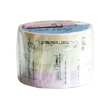 Pėdsakų laiko eilučių Kvapų Washi Tape Retro Dekoratyvinis Lipnia Juosta Decora 