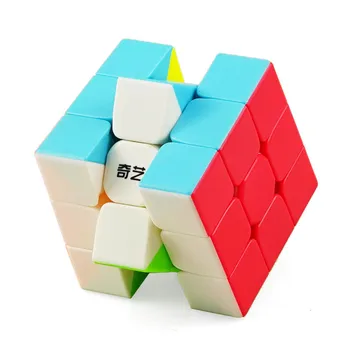 Qiyi Kariai S 3x3 Magic Cube Spalvinga Stickerless Greitis Kubo Antistress 3x3x3 Mokymosi Švietimo Įspūdį 3x3 Cubo Magico Žaislai