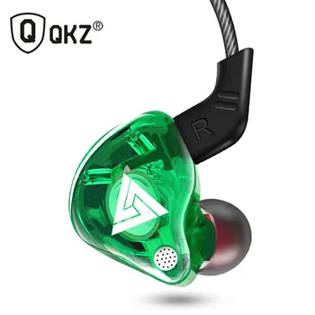 QKZ AK6 Universalią 3,5 mm Sporto In-ear HiFi Garso Ausinės Telefonams, Tabletės