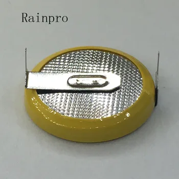 Rainpro 5VNT/DAUG CR2032 2032 Su litavimo koja 210mAh 3V Ličio jonų Mygtuką Cell Baterijos
