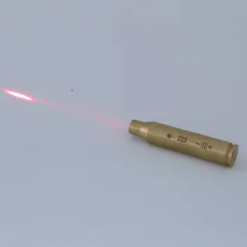 Red Dot Lazerio Žalvario Boresighter CAL .223/5.56/9mm/308/7.62/.45/30-06 Kasetė Boresight už Šautuvas taikymo Sritis Medžioklės Ginklų Aksesuarai