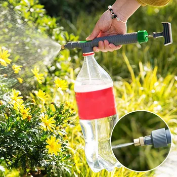 Reguliuojamas Antgalis Vandens Butelis Purkštuvas Rankinių Įrankių PP Medelynas Sodo Slėgio Tipas Kieme Pesticidų Universalus Nešiojamų Priedai