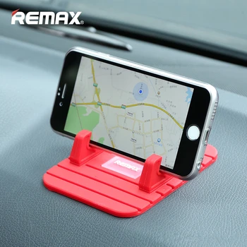REMAX Universalus Silikono Anti-Slip Mat Automobilio, Mobiliojo Telefono Laikiklis, Reguliuojamas kalno Stovi turėtojas iPhone6 7 GPS Xiaomi