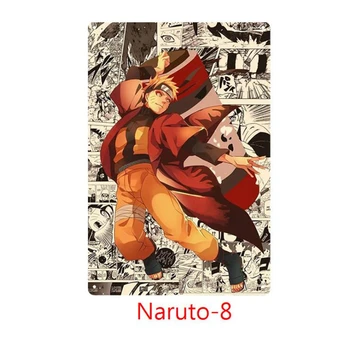 Retro Metalo Skardos Pasirašyti Plakatas Anime Naruto Metalo Pasirašyti Pub Namų Apnašas Metalo Senovinių Namų Dekoro Sienos Meno Juostos Apdailos