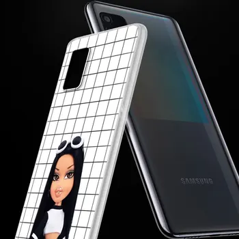 Riccu Mados Bratz Dažytos Matinis Minkštas Telefono dėklas Samsung Galaxy A20s A31 A50 A51 A71 už A10 A12 A02s A20e Dangtelį Coque