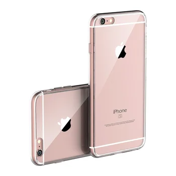 Ricestate Už iPhone6 6s Ultra Plonas Skaidrus Aišku, TPU Case For iPhone 6 6S 4.7 colių Kristalų Atgal Apsaugoti Silikono Telefono Krepšys