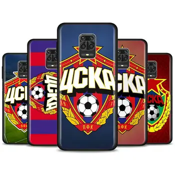Rusija, PFC CSKA Moscow logotipas Telefoną Atveju Xiaomi Redmi Pastaba 8T 8 9 Pro 9S 6 6A, 7, 7A 8A 9A 9C K30 Pro 5G Minkštas Atvejais Dangtis