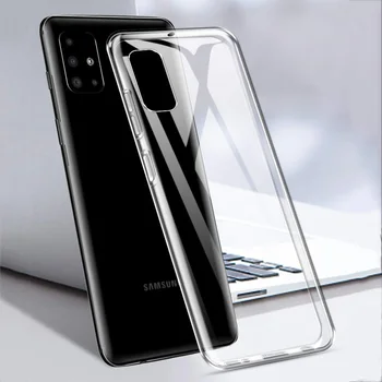 Samsung Galaxy S10 Lite Atveju Slim Minkštos Permatomos Aukštos Aišku, TPU Telefono Dėklai Galaxy Note 10 Lite Coque