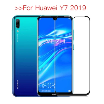 Saugos Grūdintas Stiklas Huawei Y7 2019 Apsauginis Stiklas ant Huawei Y 7 2019 Screen Protector Y72019 DUB-LX1 7Y Y7Pro 2019