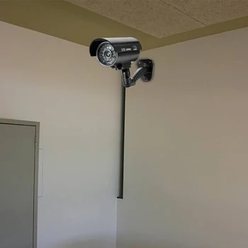 Saugumo TL-2600 Vandeniui Lauko, Patalpų Netikrą Saugumo Kameros Manekeno CCTV Stebėjimo Kamerą Naktį CAM LED Šviesos Spalva