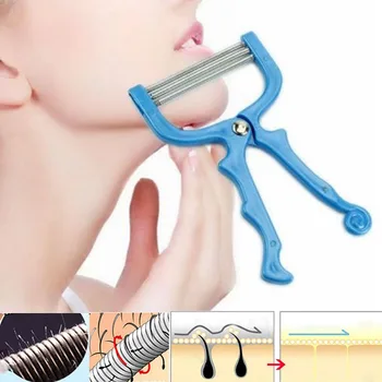 Saugus Nešiojamą Veido Veido Plaukų Šalinimas Threading Grožio Epiliatorius Epi Roller Įrankis