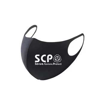 SCP Foundation aplinkinių kaukė skalbti mascarillas SCP logotipas kaukė nuo dulkių protectio Suaugusiems ir Vaikams Kasdienio gyvenimo kaukės