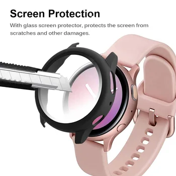Screen Protector Atveju, Samsung Galaxy Žiūrėti Active2 44mm 40mm Visi Aplink Apimti Bamperis Aktyvaus 2 44/40mm Shell