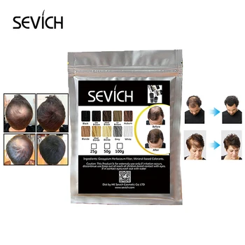 Sevich 100g Plaukų Skaidulas, 10 Spalvų Keratino Plaukų Pastato Pluošto Milteliai Momentinis Plaukų Augimą Pluošto Įberkite 50g Plaukų Priežiūros Produktų