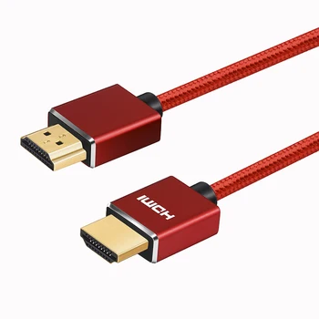 Shuliancable Didelės Spartos 1080P HDMI 1.4 Kabelis Vyrų Vyrų Aukso Padengtą Kištukas 
