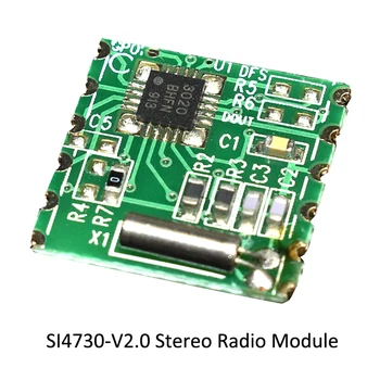 SI4730-V2.0 FM Radijo Modulis SI4730 Radijo Modulis Stereo Radijo Modulis Su Chip 3020 BHFI913