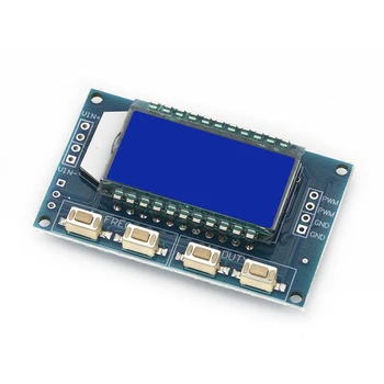 Signalo Generatoriaus PWM Impulso Dažnį, darbo Ciklas Reguliuojamas Modulio LCD Ekranas 1Hz-150Khz 3.3 V-30 V PWM Valdybos Modulis