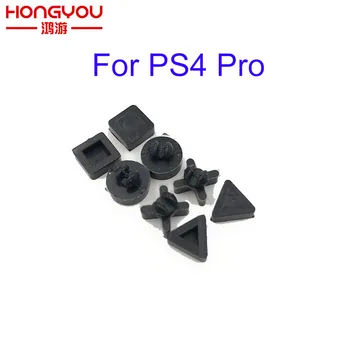 Silicio Apačios Guminės kojelės Pagalvėlės Dangtelis Sony PS4 PS 4 Pro Slim Konsolės Būsto Atveju Dangtelį Guminės kojelės