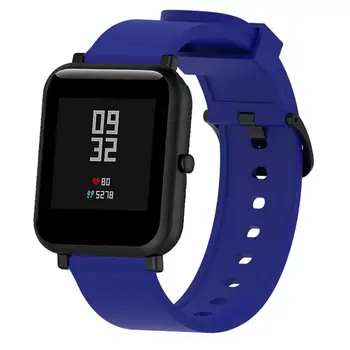 Silikoninis Minkštas Dirželis Xiaomi Huami Amazfit Pvp TIEK Lite Jaunimo Smart Žiūrėti Riešo Apyrankę Amazfit Pvp Watchband 20mm Dirželis