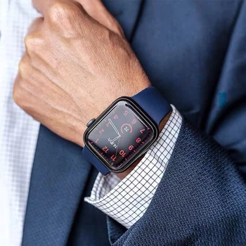 Silikono Dirželis Apple Watch band 44mm 40mm 38mm 42 mm Gumos diržas smartwatch apyrankė Sporto apyrankę iWatch 