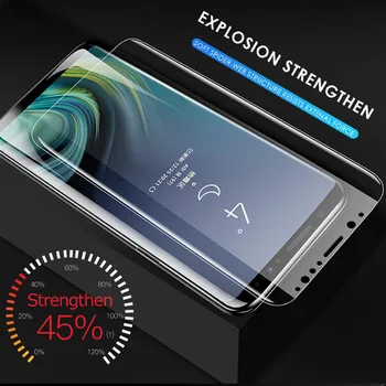 Silikono Hidrogelio plėvelė Sony Xperia XZ4 XA3 1 10 5 XZ3 XZ4 XZ2 Premium XZ1 Kompaktiškas Visiškai Padengti Minkšta Screen Protector, Ne Stiklas
