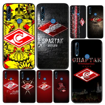 Silikono Padengti Futbolo Spartak Maskvos Huawei Honor 9 9X 9N 8S 8C 8X 8A V9 8 7S, 7A 7C Pro lite Premjero Žaisti 3E Telefono dėklas