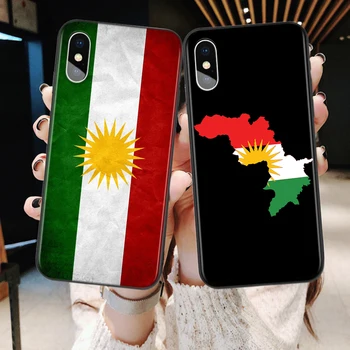 Silikono Padengti Kurdistano Vėliavos 