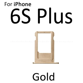 Sim Dėklas iPhone 6 6S Plius Sim Kortelės Lizdo Laikiklį Adapteris atsarginės Dalys