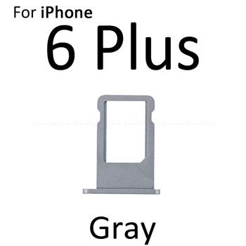 Sim Dėklas iPhone 6 6S Plius Sim Kortelės Lizdo Laikiklį Adapteris atsarginės Dalys