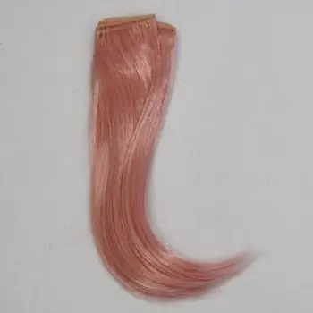 Sintetinio Pluošto Lėlės Plaukų Pratęsimo 25*100cm Natūralių Spalvų Garbanotas Lėlės Plaukų 