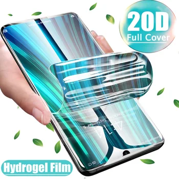 Skaidrus Hidrogelio Filmas KOLEGA A91 A8 3D Pilnas draudimas Lenkti Soft Screen Protector Ne Grūdintas Stiklas KOLEGA 91 8