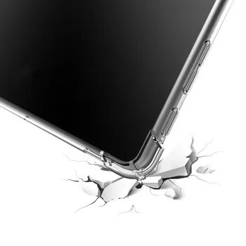 Skaidrus tablet case For Samsung Galaxy Tab S7 11 Plius 12.4 2020 SM-T970 T975 T870 T875 Lašas Atsparus atveju Slim TPU atveju
