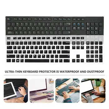 Skirtas Dell Inspiron Aio Kb216 Kb216P Kb216T KM636 All-In-One Pc Desktop Pc Vandeniui atsparus Dulkėms Raštas Odos Klaviatūros Viršelis