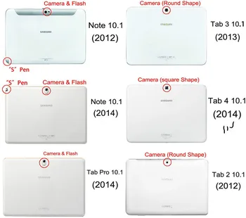 Skirtuko 3 10.1 GT P5200 P5210 Atveju Sukasi 360 Laipsnių Flip Cover for Samsung GALAXY TAB 3 10.1 Tablet Stand Pu Oda Padengti Atveju