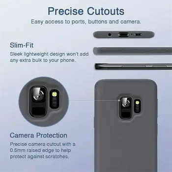 Skystu Silikonu Soft Case Cover For Samsung Galaxy A51 A71 S20 FE Ultra 10 Pastaba Plus A50 A70 S10 S10E S8 S9 A20 A30 S21 Coque
