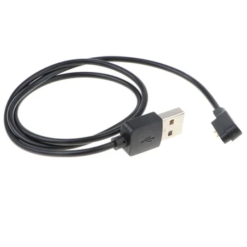 Smart Žiūrėti Žiedas 2 Pin 2.84 mm Nešiojamų Magnetinis Įkroviklis Įkrovimo lizdas USB Kabelis, Maitinimo šaltinis
