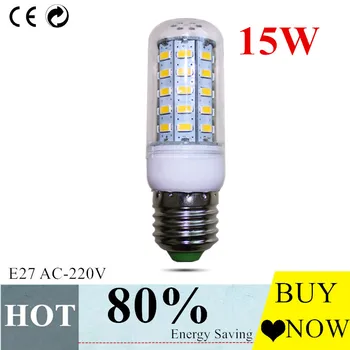 SMD 5730 LED Lemputė E27 E14 LED Šviesos diodų (LED) Lamp220V 12W 15W 18W 20W 25W Galios Led Žvakių Šviesoje Namuose