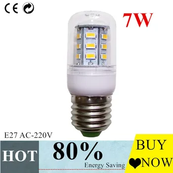 SMD 5730 LED Lemputė E27 E14 LED Šviesos diodų (LED) Lamp220V 12W 15W 18W 20W 25W Galios Led Žvakių Šviesoje Namuose