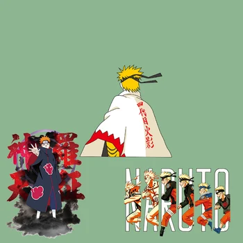 Smulkūs Geležies Perdavimo Pleistras Anime Naruto Geležies Pleistrai Karšto Perdavimo Vinyl Emblemos 