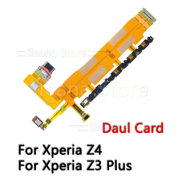 Sony Xperia Z Z1 Z2 Z3 Z4 Z5 Kompaktiškas Premium Plius Originalus Įkrovimo Dokas LCD Jungties Galia Garsumo Klavišą Mic Flex Kabelis