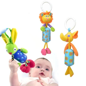 Sozzy baby Kid lovos Kabo Automobilių Varpai Pliušinis Žaislas kūdikio barškutis, žaislų, Kūdikio Lovos Kabo Pliušinis RattleToy 40% nuolaida