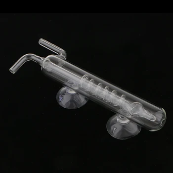 Spiralės Stiklo Akvariumas Bakas CO2 Difuzorius / Burbulas Kovos Su siurbtuko